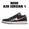 Air Jordan 1 Low Černá Zlato běžecké boty 554723 032 Pánské a dámské AJ1 teniska jordan 