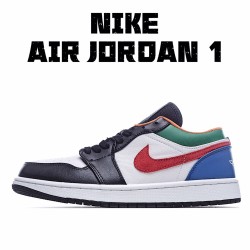 Air Jordan 1 Low Černá Červené Bílý Modrý běžecké boty CZ4776 101 AJ1 teniska Pánské a dámské Jordan 