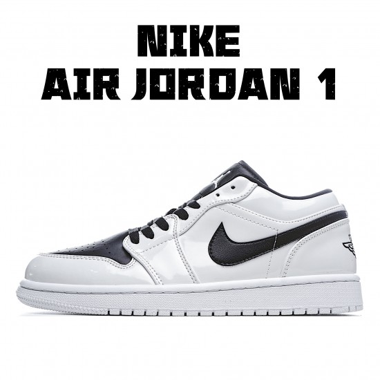 Air Jordan 1 Low Černá Bílý běžecké boty 553558 103 AJ1 teniska Pánské a dámské Jordan