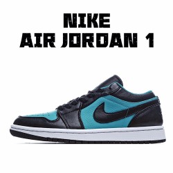 Air Jordan 1 Low Modrý Černá běžecké boty 553558 026 Pánské a dámské AJ1 teniska Jordan 