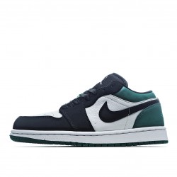 Air Jordan 1 Low Modrý Zelená Bílý běžecké boty 553558 113 Pánské a dámské AJ1 teniska Jordan 