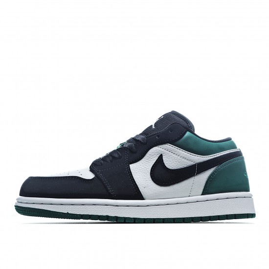 Air Jordan 1 Low Modrý Zelená Bílý běžecké boty 553558 113 Pánské a dámské AJ1 teniska Jordan