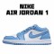 Air Jordan 1 Low Modrý Bílý běžecké boty AO9944 441 AJ1 teniska Pánské a dámské Jordan 