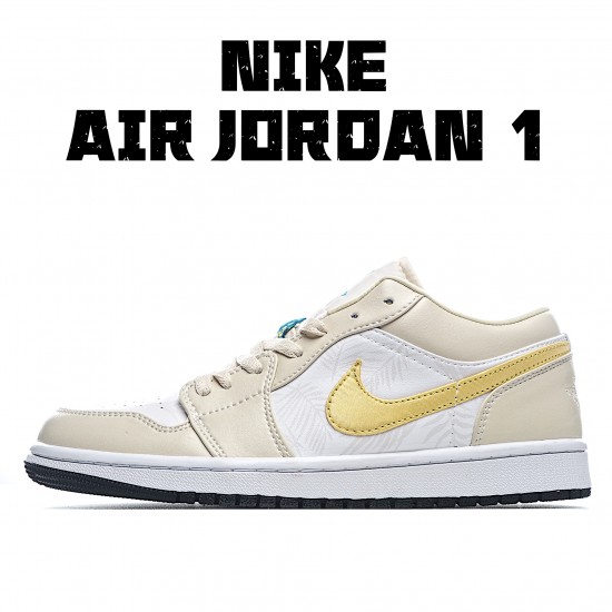 Air Jordan 1 Low Hnědý Bílý běžecké boty CK3022 107 AJ1 teniska Pánské a dámské Jordan