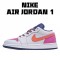 Air Jordan 1 Low Šedá Růžový oranžový běžecké boty 554723 502 dámskés AJ1 teniska Jordan 