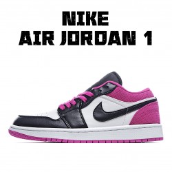 Air Jordan 1 Low Magenta Černá Nachový Bílý běžecké boty CK3022 005 AJ1 teniska Pánské a dámské Jordan 