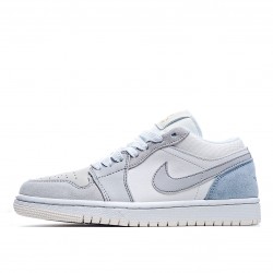 Air Jordan 1 Low Paris běžecké boty CV3043 100 AJ1 teniska Pánské a dámské Béžový Šedá Jordan 