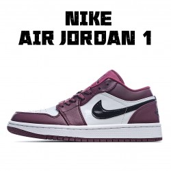 Air Jordan 1 Low Nachový Bílý Černá běžecké boty 553558 604 Pánské a dámské AJ1 teniska Jordan 