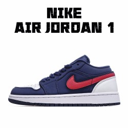 Air Jordan 1 Low USA CZ8454-400 Pánské a dámské běžné boty