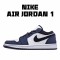 Air Jordan 1 Low Bílý Deep Modrý běžecké boty 309192 101 AJ1 teniska Pánské a dámské Jordan 