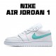 Air Jordan 1 Low Bílý Neon Jordan CW7035 100 dámskés AJ1 teniska běžecké boty