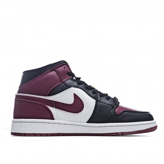 Air Jordan 1 Mid Fearless Bílý Červené Černá Jordan CZ4385 016 Pánské a dámské AJ1 teniska