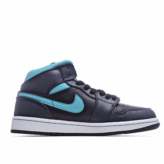 Air Jordan 1 Mid Šedá Aqua 554724 063 AJ1 teniska Pánské a dámské Jordan