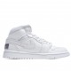 Air Jordan 1 Mid SE Euro Tour Swoosh CW7589 100 AJ1 teniska Pánské a dámské Bílý Jordan