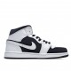 Air Jordan 1 Mid Tuxedo Černá Bílý 554724 113 AJ1 teniska Pánské a dámské Jordan