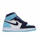 Air Jordan 1 Retro Modrý Chill CD0461 401 AJ1 teniska Pánské a dámské Modrý Bílý Černá Jordan