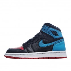 Air Jordan 1 High UNC To Chicago CD0461 046 AJ1 teniska dámskés Modrý Černá Červené Jordan 