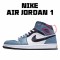 Air Jordan 1 Mid Facetasm Fearless CU2802 100 AJ1 teniska Modrý Bílý Černá Pánské a dámské Jordan 