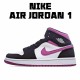 Air Jordan 1 Mid Magenta Bílý Černá Růžový Jordan BQ6472 005 Pánské a dámské AJ1 teniska