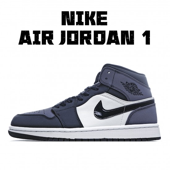 Air Jordan 1 Mid Obsidian Sanded Nachový Jordan B554724 445 AJ1 teniska Pánské a dámské Nachový Bílý Černá