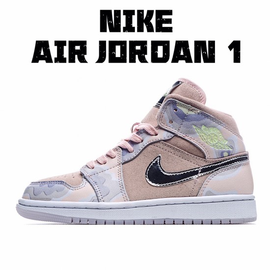 Air Jordan 1 Mid SE P(HER)SPECTIVE CW6008 600 AJ1 teniska Pánské a dámské Růžový Jordan