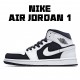 Air Jordan 1 Mid Tuxedo Černá Bílý 554724 113 AJ1 teniska Pánské a dámské Jordan