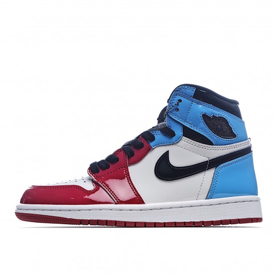 Air Jordan 1 Retro High Les Twin Fearless Jordan CK5666 100 AJ1 teniska Pánskés Bílý Modrý Červené