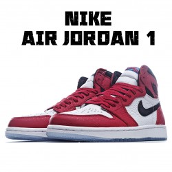 Air Jordan 1 Retro High OG Origin Story Červené Černá Bílý Jordan 555088 602 AJ1 teniska Pánské a dámské 