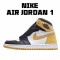 Air Jordan 1 Retro High OG Žlutá Ochre Žlutá Bílý Černá 555088 109 AJ1 teniska Pánskés Jordan 