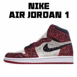 Surgeon x Air Jordan 1 North Pole CK5566 610 Pánské a dámské Červené Bílý Černá AJ1 teniska Jordan 