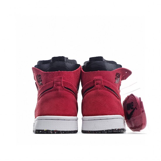 Air Jordan 1 High Zoom Air CMFT Červené Suede CT0978-600 Pánské a dámské AJ1 teniska Jordan