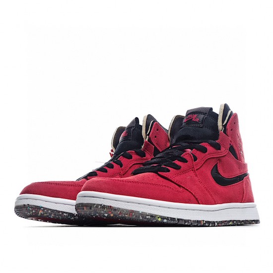 Air Jordan 1 High Zoom Air CMFT Červené Suede CT0978-600 Pánské a dámské AJ1 teniska Jordan