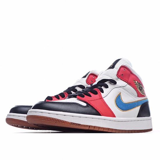 Air Jordan 1 Mid Let Man DC1426-100 Pánské a dámské AJ1 teniska Jordan