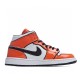 Air Jordan 1 Mid oranžový Bílý DD6834-802 Pánské a dámské AJ1 teniska Jordan