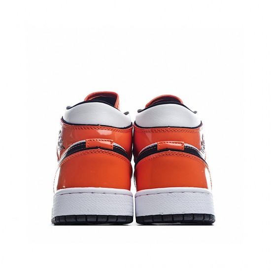 Air Jordan 1 Mid oranžový Bílý DD6834-802 Pánské a dámské AJ1 teniska Jordan