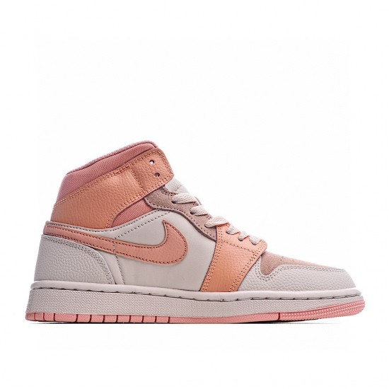 Air Jordan 1 Mid Růžový LtRůžový DH4270-800 dámskés AJ1 teniska Jordan