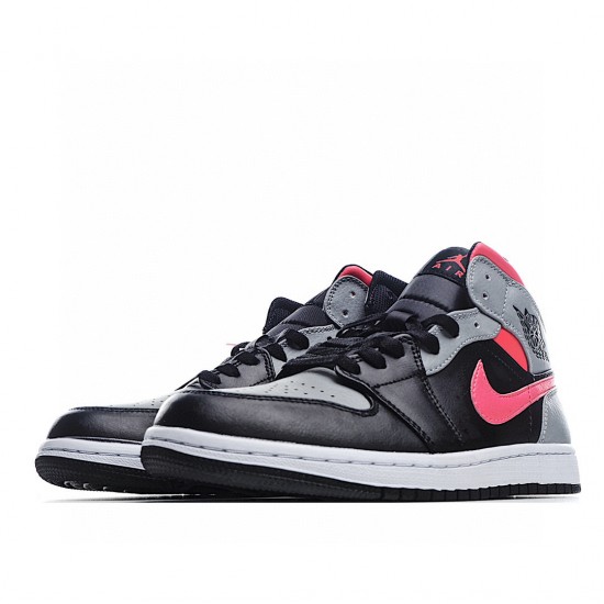 Air Jordan 1 Mid Růžový Shadow 554724-059 Pánské a dámské AJ1 teniska Jordan