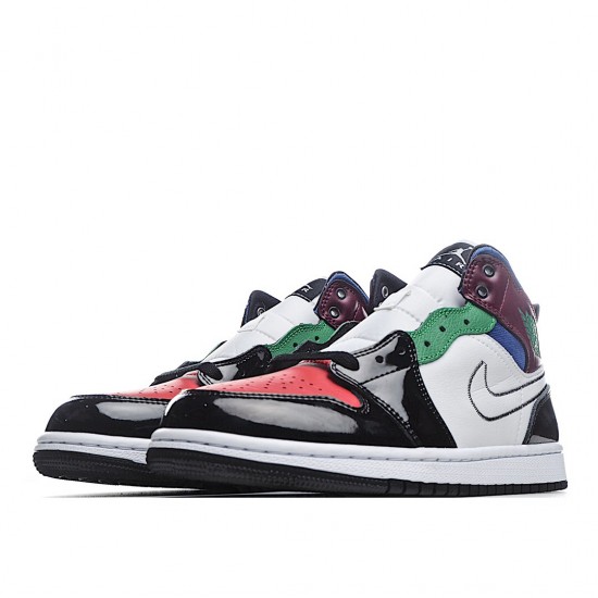 Air Jordan 1 Mid SE Černá Bílý Multi-Color DB5454-001 Pánské a dámské AJ1 teniska Jordan