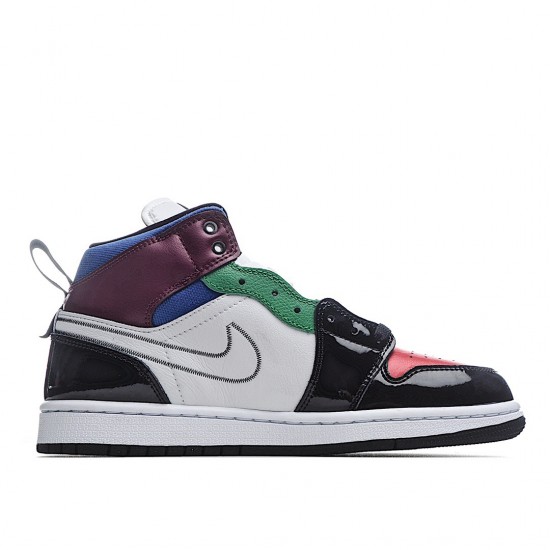 Air Jordan 1 Mid SE Černá Bílý Multi-Color DB5454-001 Pánské a dámské AJ1 teniska Jordan