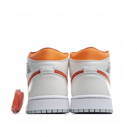 Air Jordan 1 Mid Starfish Pure Platinum CW7591-100 Pánské a dámské AJ1 teniska Jordan