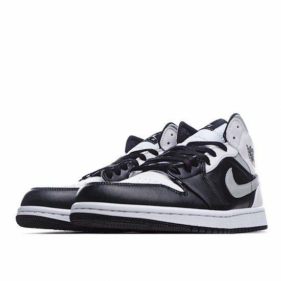 Air Jordan 1 Mid Bílý Shadow 554724-073 Pánské a dámské AJ1 teniska Jordan