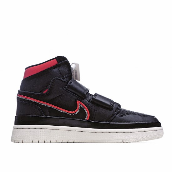 Air Jordan 1 Retro High Double Strap Černá Gym Červené AQ7924-016 Pánské a dámské AJ1 teniska Jordan