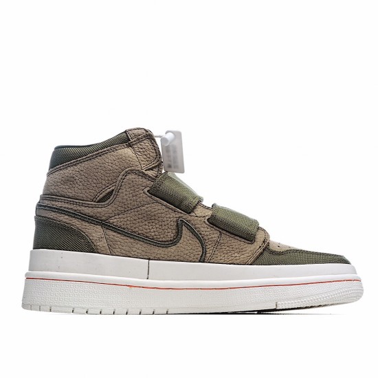 Air Jordan 1 Retro High Double Strap Olive AQ7924-305 Pánské a dámské AJ1 teniska Jordan