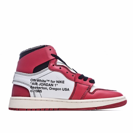 Air Jordan 1 Retro High Off-Bílý Chicago AA3834-101 Pánské a dámské AJ1 teniska Jordan