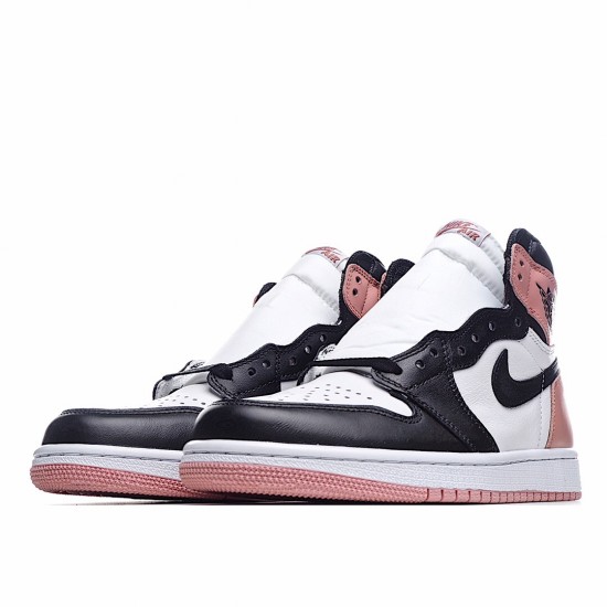 Air Jordan 1 Retro High Rust Růžový 861428 101 Pánské a dámské AJ1 teniska Jordan