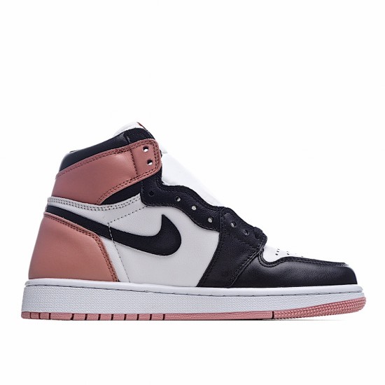 Air Jordan 1 Retro High Rust Růžový 861428 101 Pánské a dámské AJ1 teniska Jordan