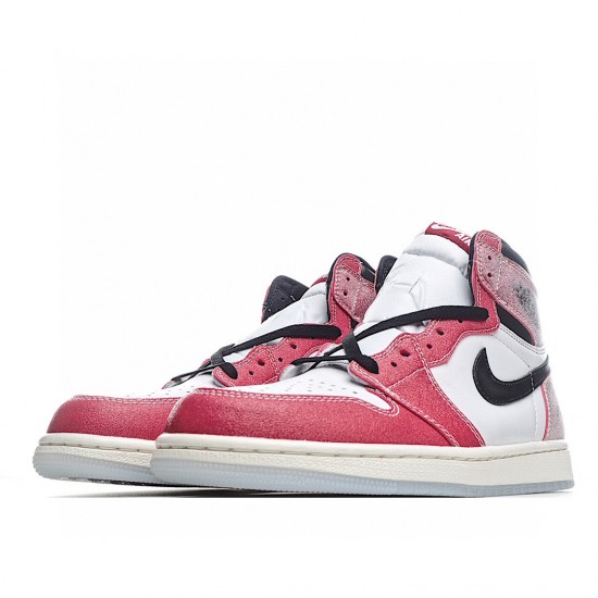 Air Jordan 1 Retro High Top Červené Bílý DA2728-100 Pánské a dámské AJ1 teniska Jordan