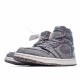 Air Jordan 1 Retro High Zoom Crater Šedá CW2414 010 Pánskés AJ1 teniska Jordan