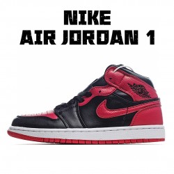 Air Jordan 1 Mid Banned 2020 554724-074 Pánské a dámské AJ1 teniska Jordan