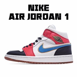 Air Jordan 1 Mid Let Man DC1426-100 Pánské a dámské AJ1 teniska Jordan